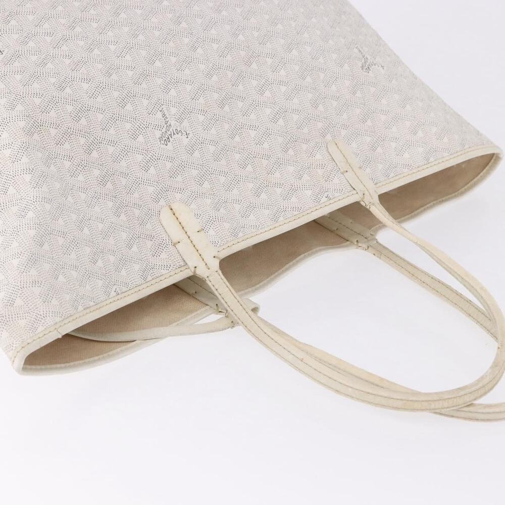 Goyard Herringbone Saint Louis PM Tote White - Picture 4 of 14